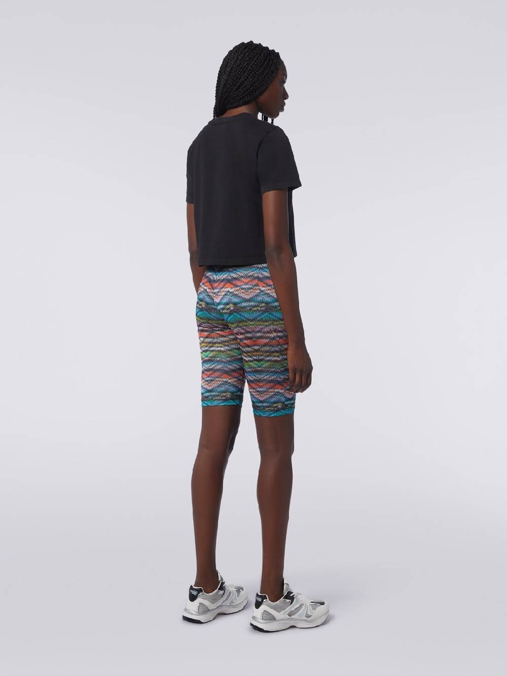 M Missoni Shorts in nylon stretch stampato Novità