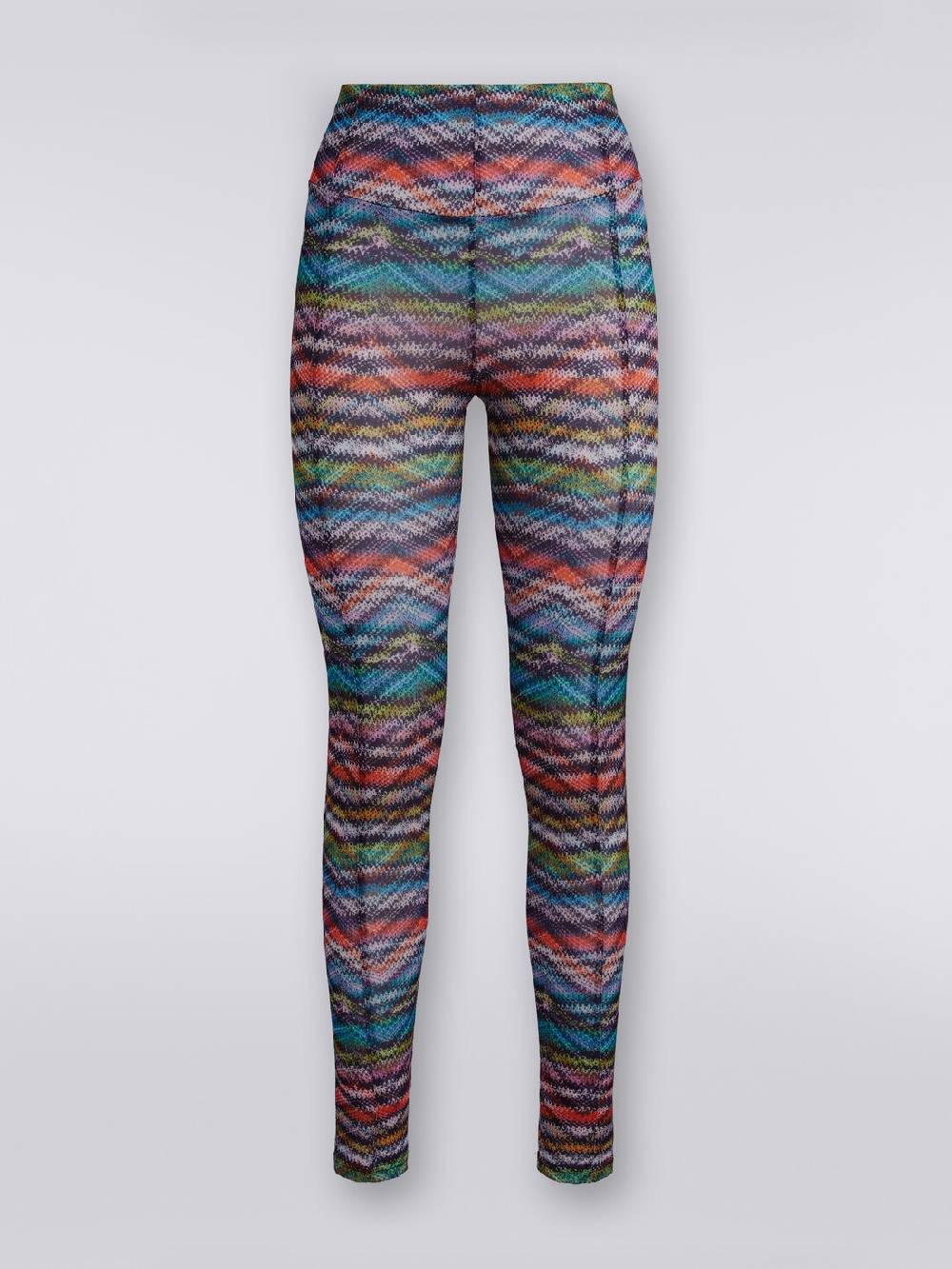 M Missoni Leggings in tessuto stretch stampa zig zag Presa