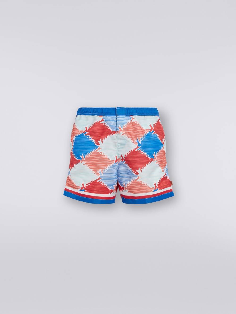 M Missoni Boxer mare in nylon fiammato con logo 2025