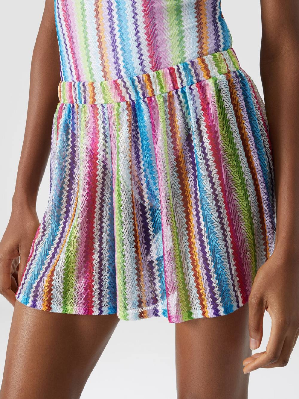 M Missoni Shorts copricostume stampa zig zag In Linea
