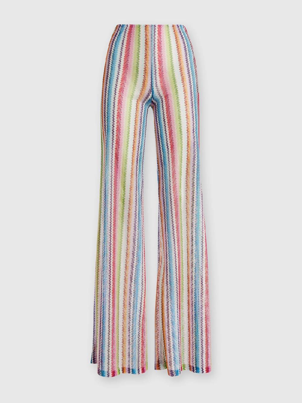 M Missoni Pantaloni copricostume a vista bassa stampa zig zag Qualità