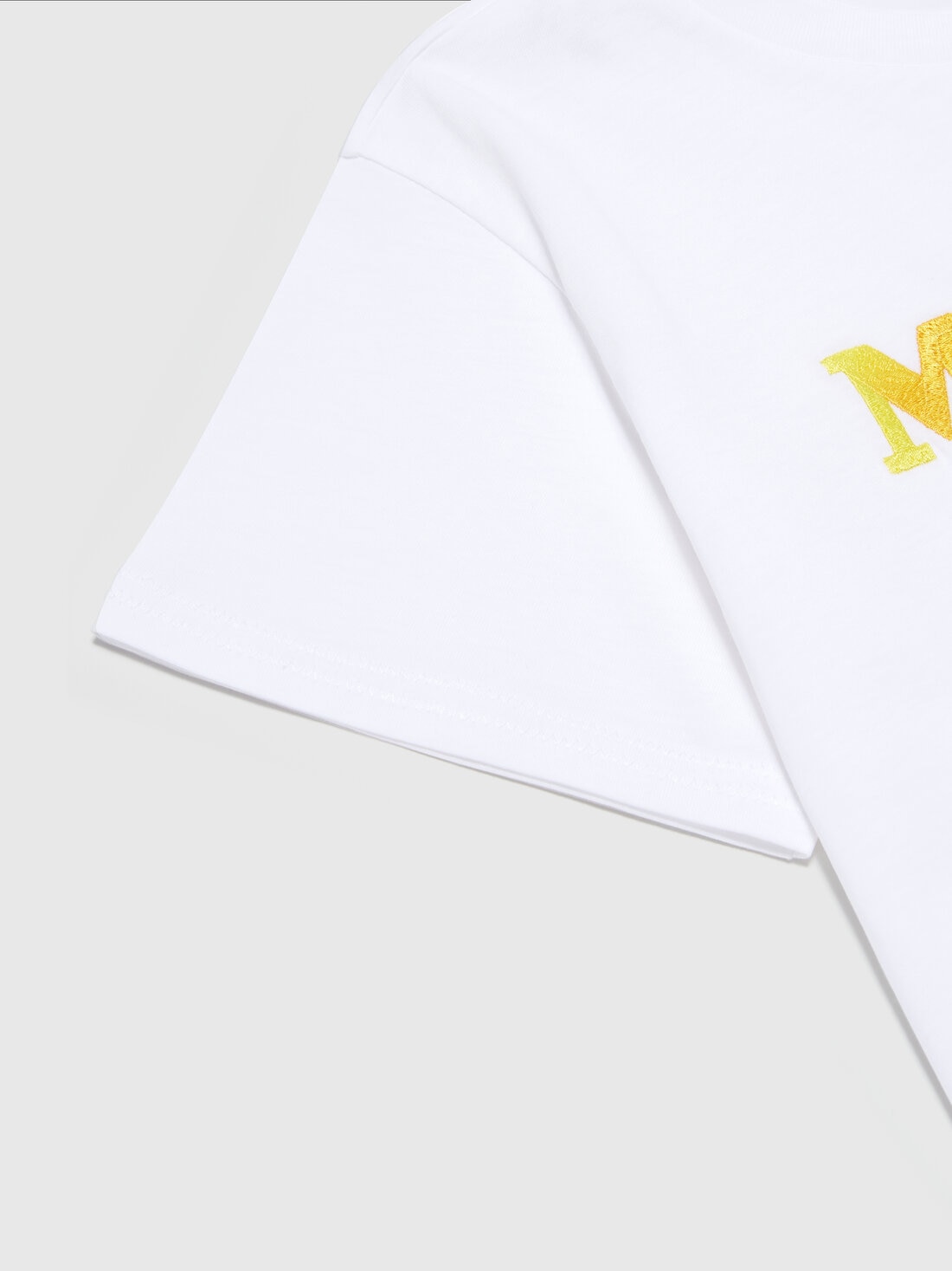 M Missoni T-shirt in jersey di cotone con scritta logo Acquista Ora