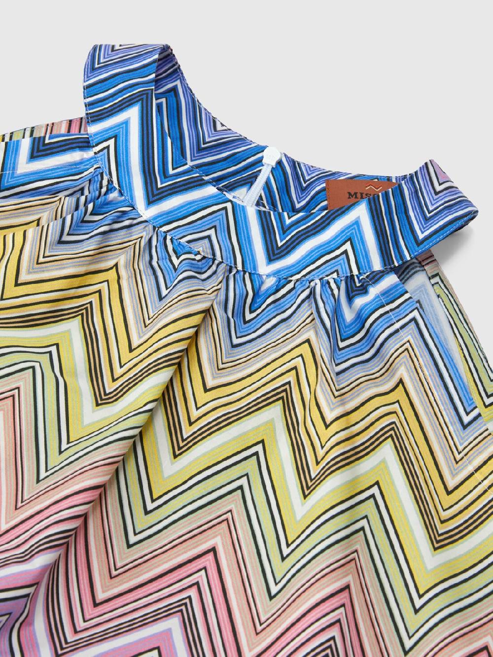 M Missoni Abito in cotone chevron Novità