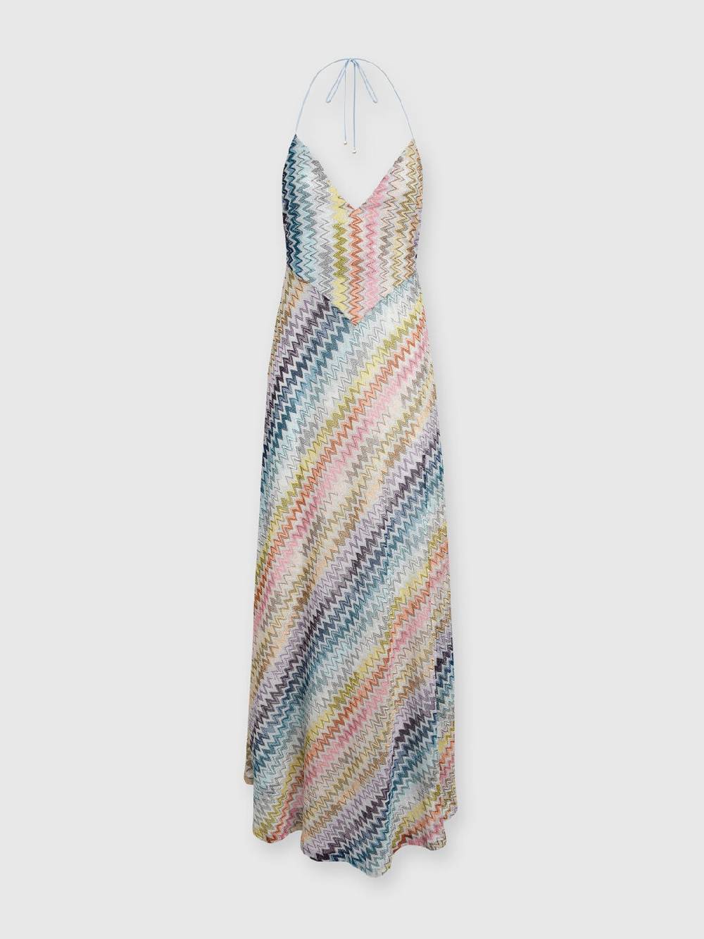 M Missoni Slip dress con laccetto sul collo e applicazioni in perle Lightning offer