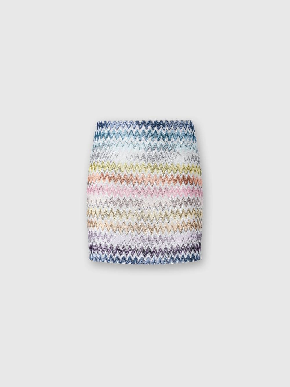 M Missoni Minigonna in misto viscosa zig zag lamé In Saldo