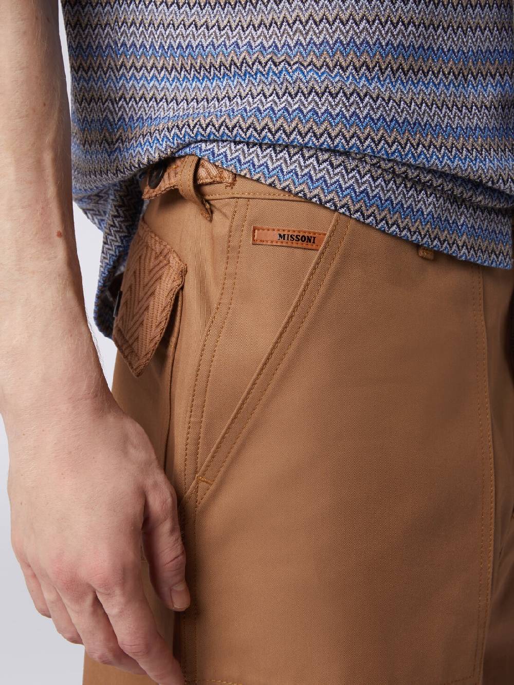 M Missoni Cargo pants in misto cotone Nuova