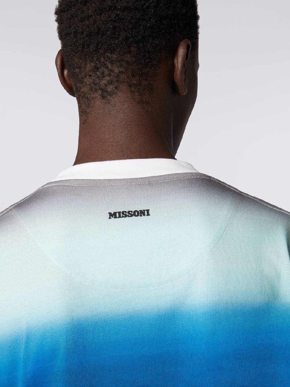 M Missoni T-shirt oversize in cotone con stampa dégradé Italy