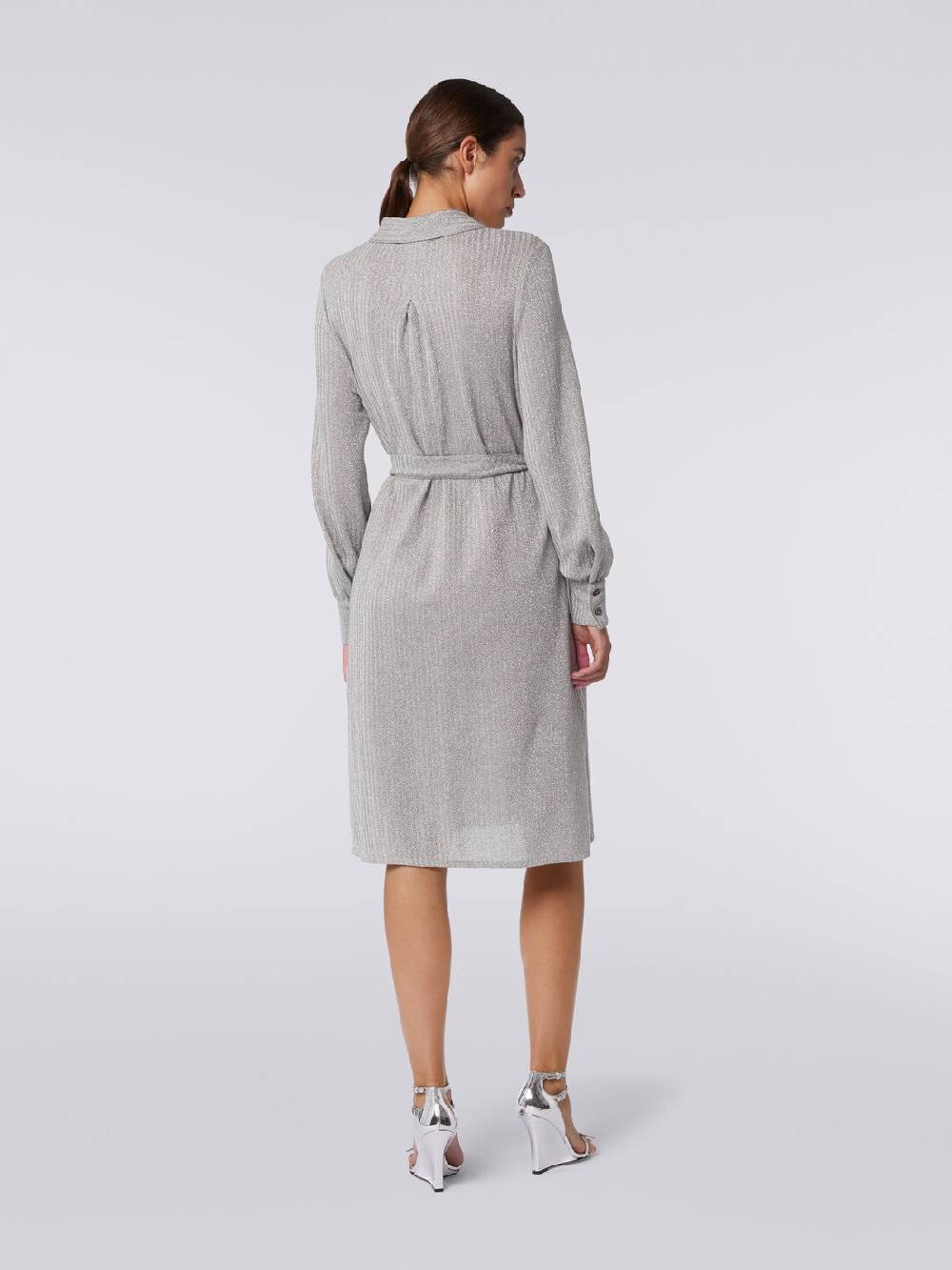 M Missoni Abito in cotone e viscosa lamé Acquista Ora