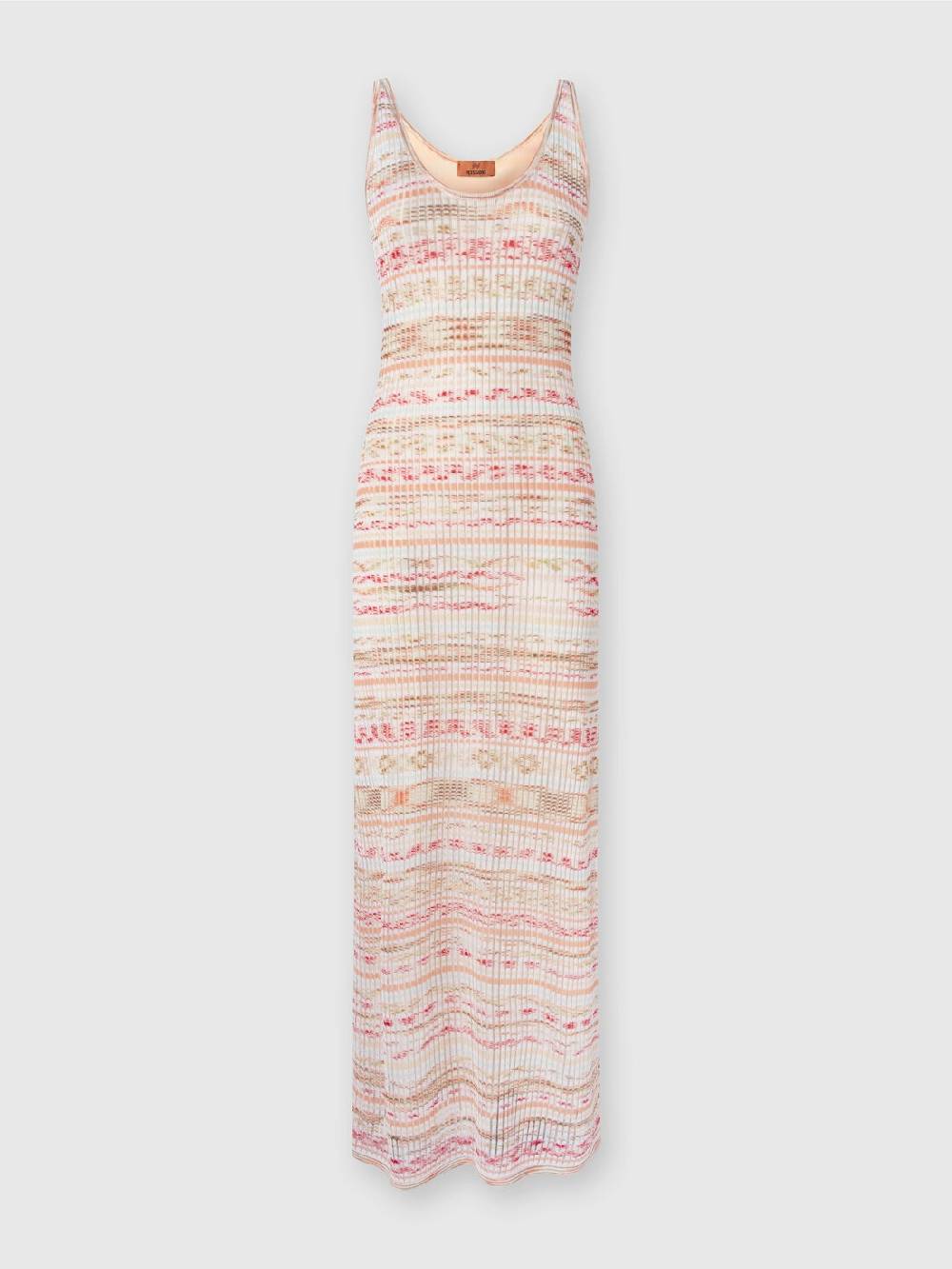 M Missoni Abito lungo a costine in viscosa fiammata Promozione Limitata