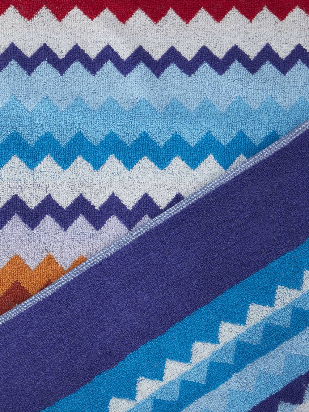 M Missoni Telo mare 100x180 cm Riverbero in spugna di cotone zig zag Affare Del Giorno