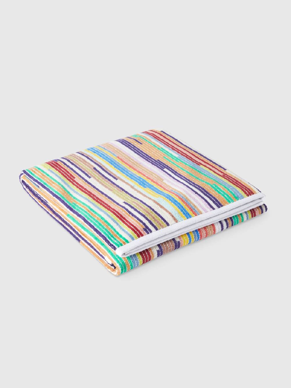 M Missoni Telo da bagno 150x100 cm Melody in spugna di cotone fiammata Prezzo Ridotto