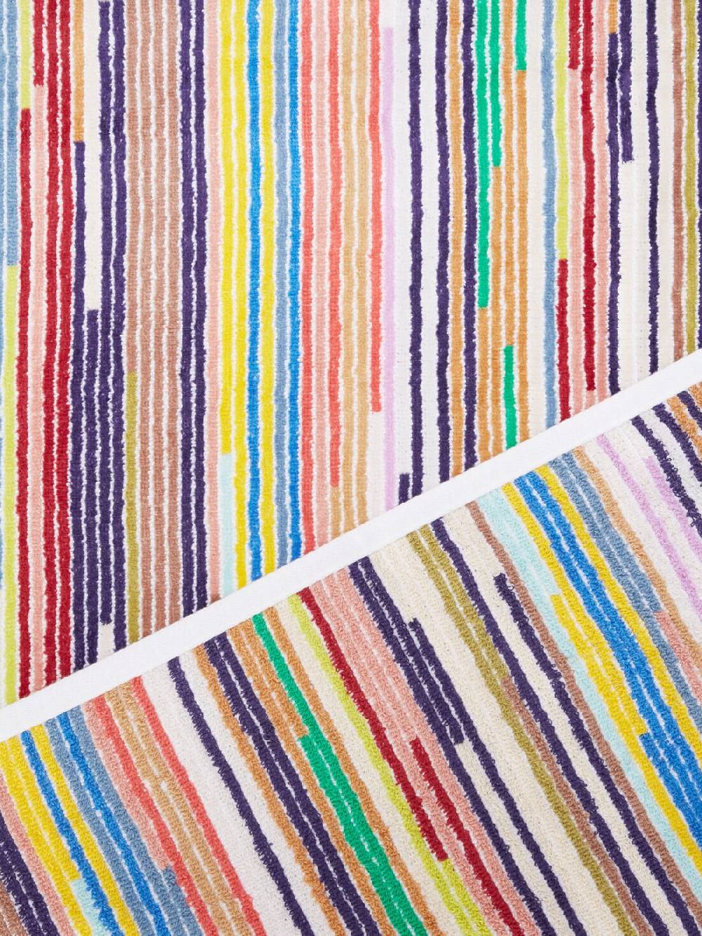 M Missoni Telo da bagno 150x100 cm Melody in spugna di cotone fiammata Prezzo Ridotto