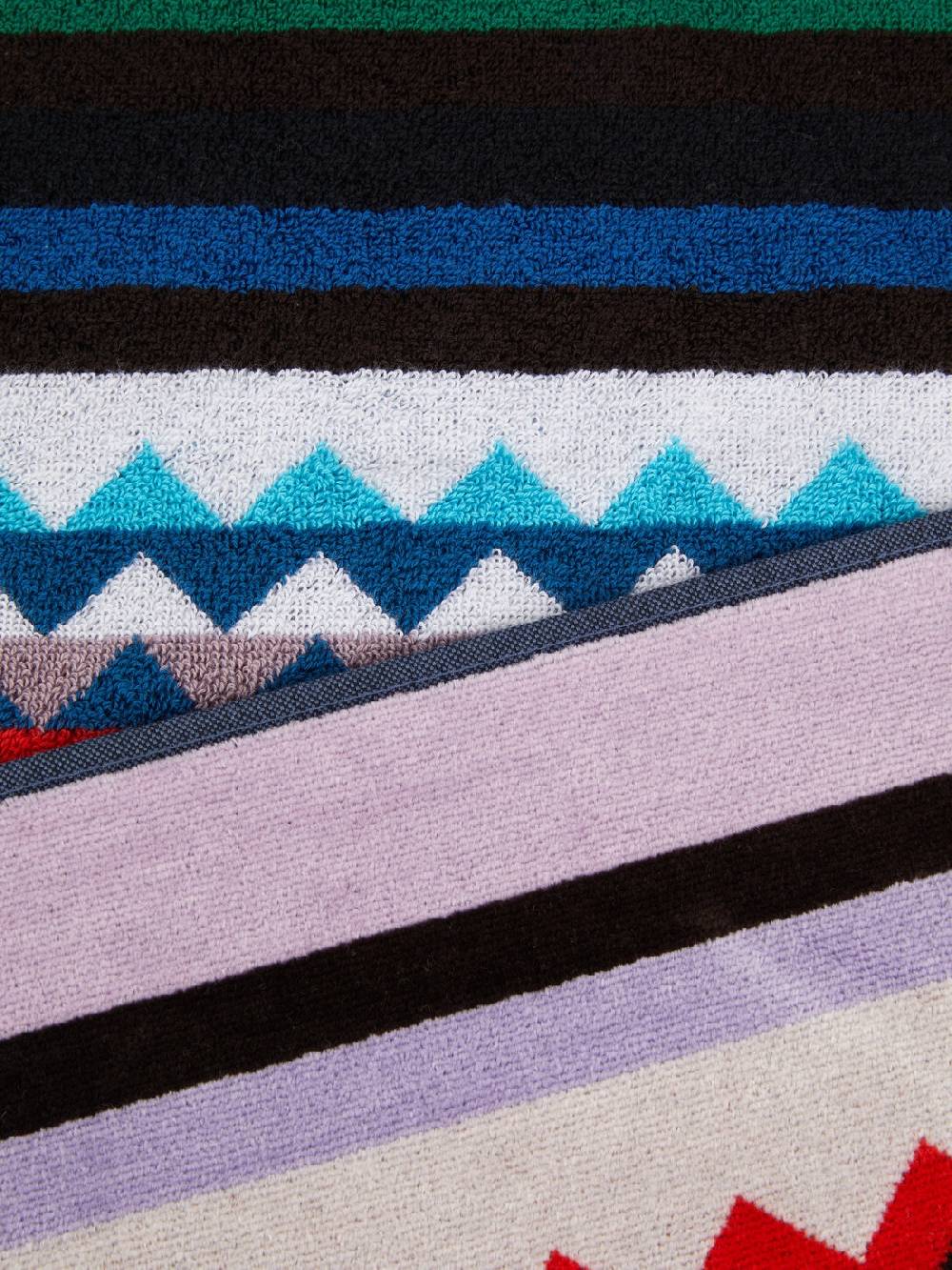 M Missoni Telo mare 100x180 cm Carlie in spugna di cotone chevron Sottocosto