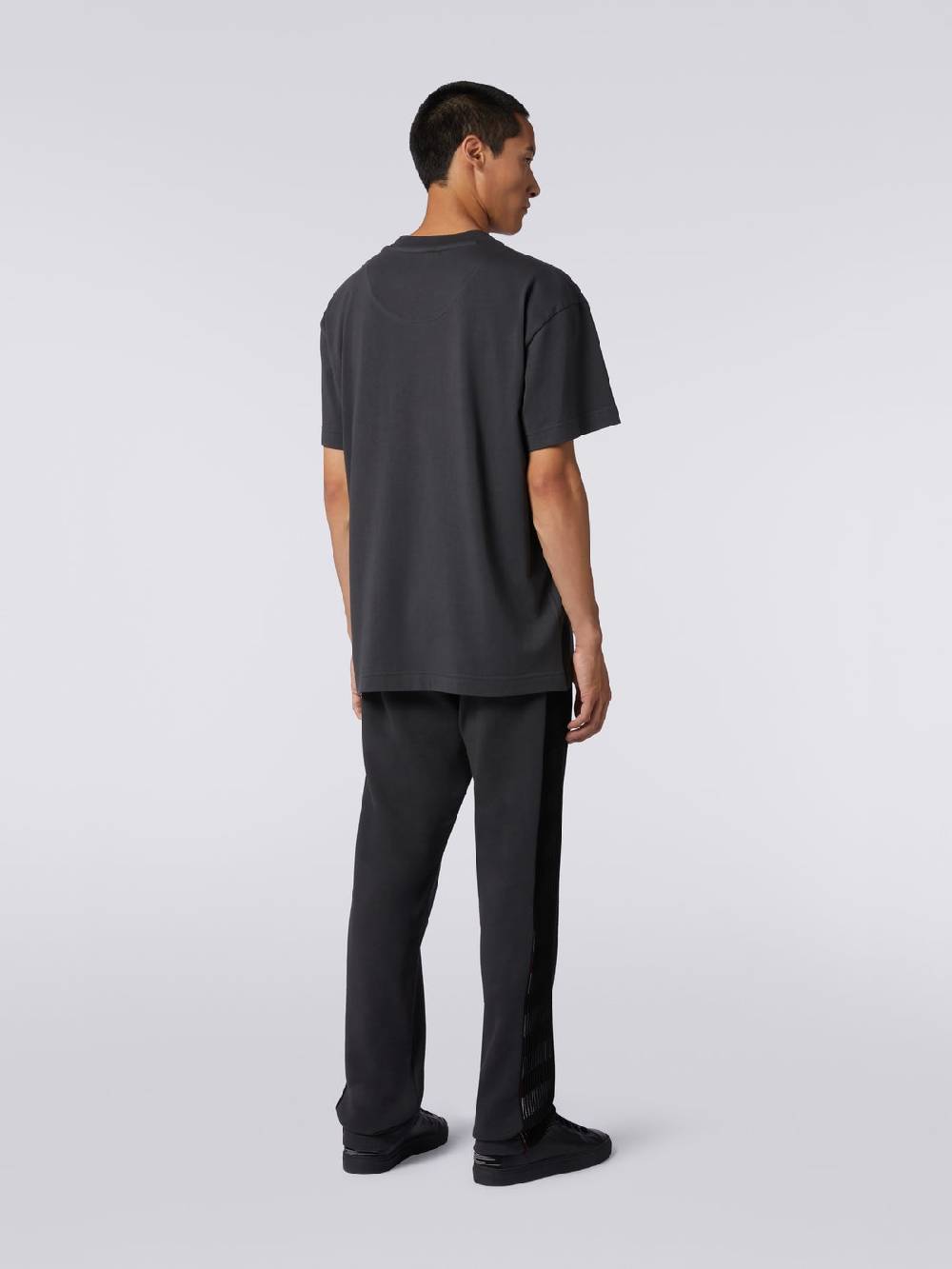 M Missoni T-shirt girocollo in cotone con logo in collaborazione con Mike Maignan Economico