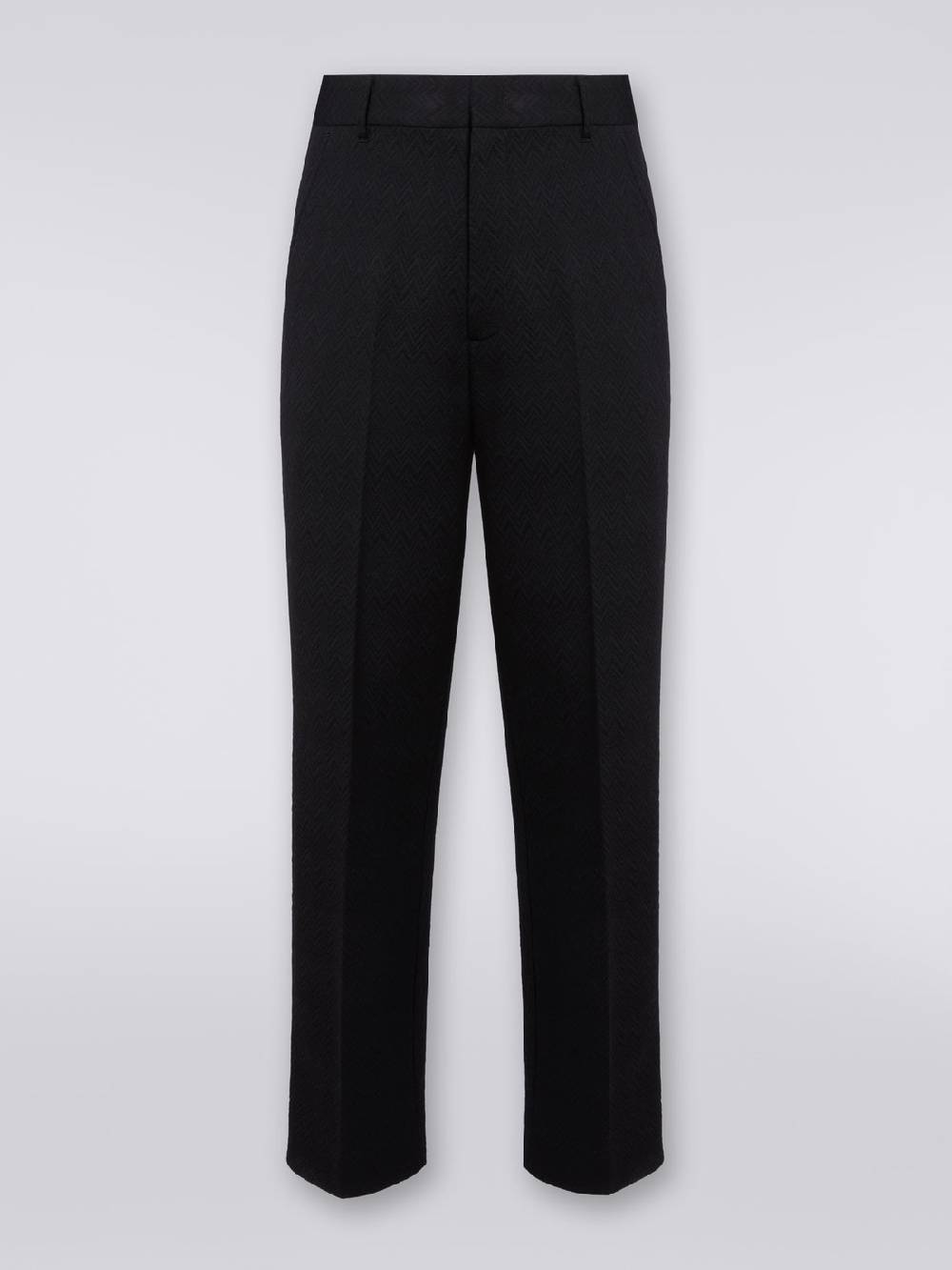 M Missoni Pantaloni in misto lana chevron Offerte