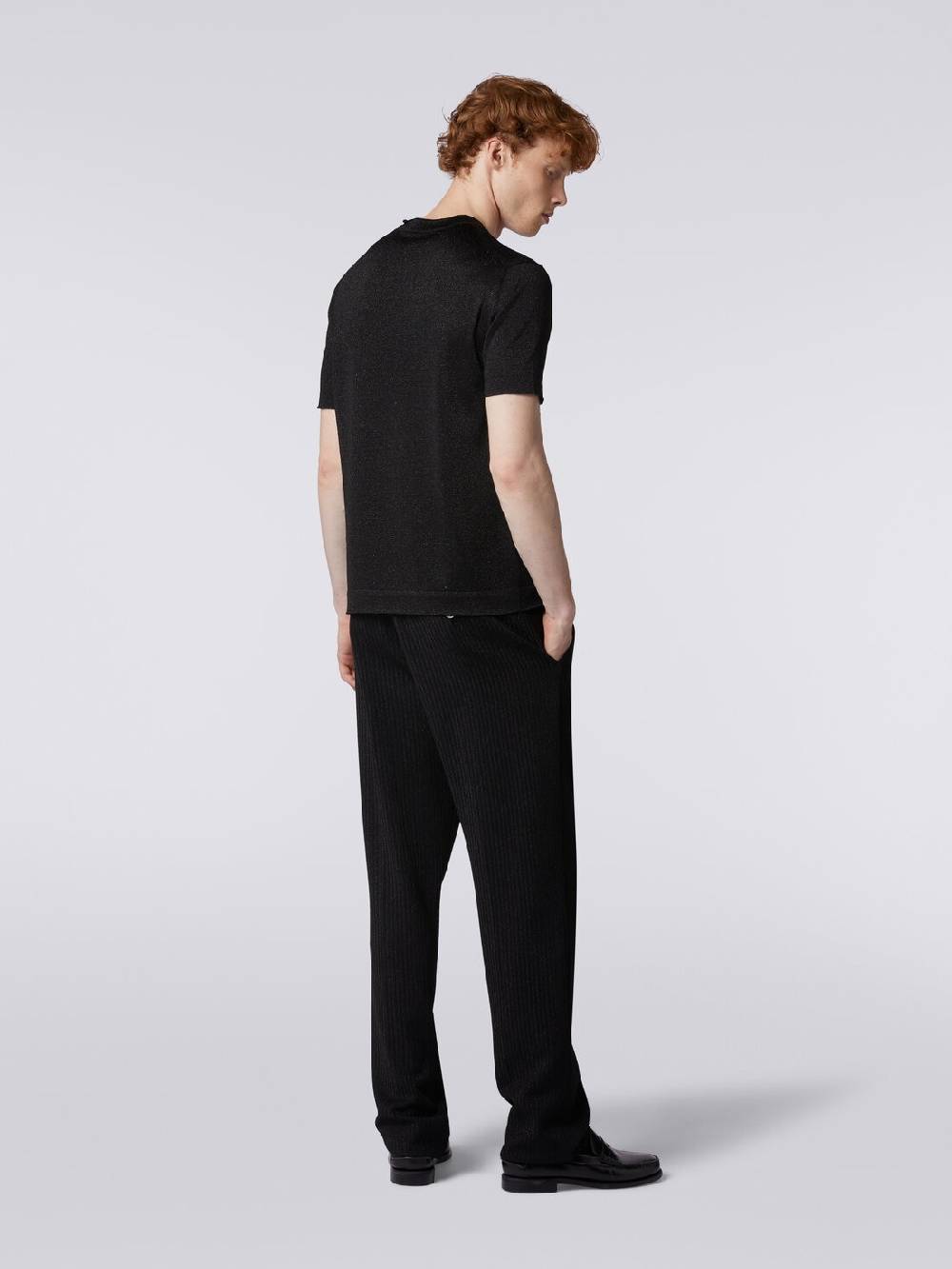 M Missoni Pantaloni chino in viscosa con lurex Moda