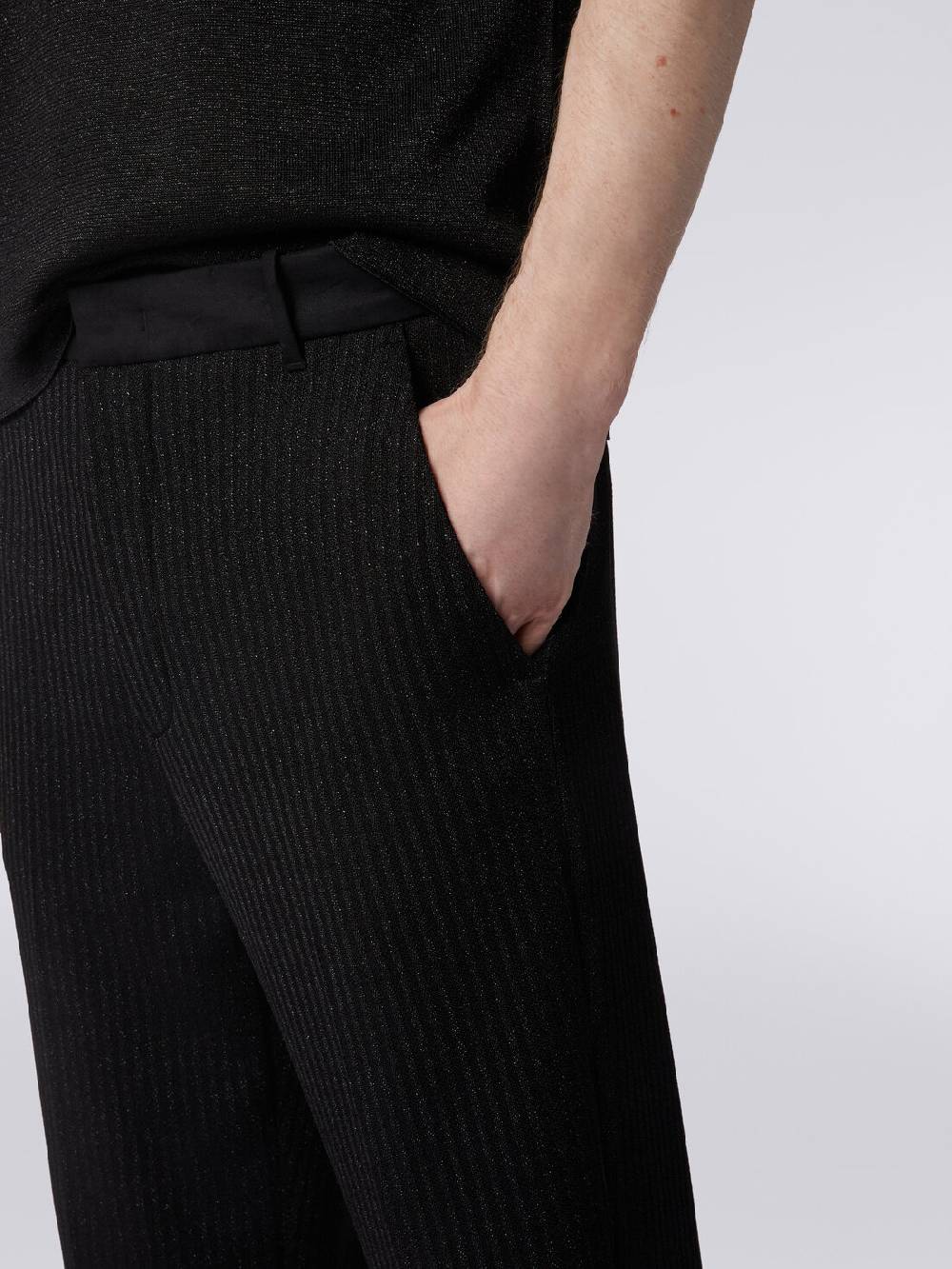 M Missoni Pantaloni chino in viscosa con lurex Moda