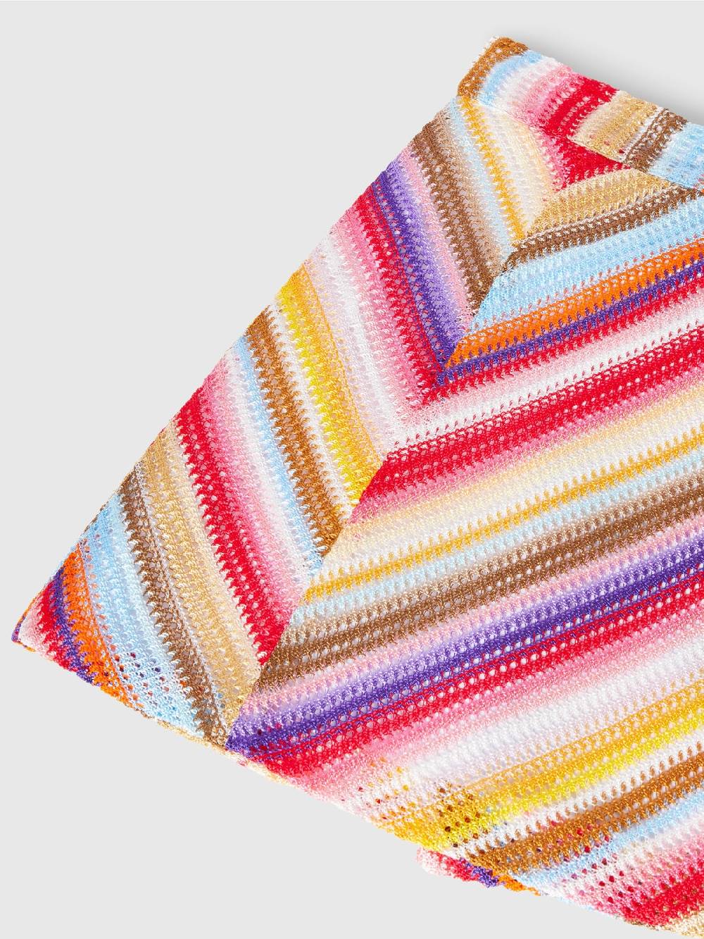 M Missoni Gonna a portafoglio in viscosa chevron Pezzi Unici
