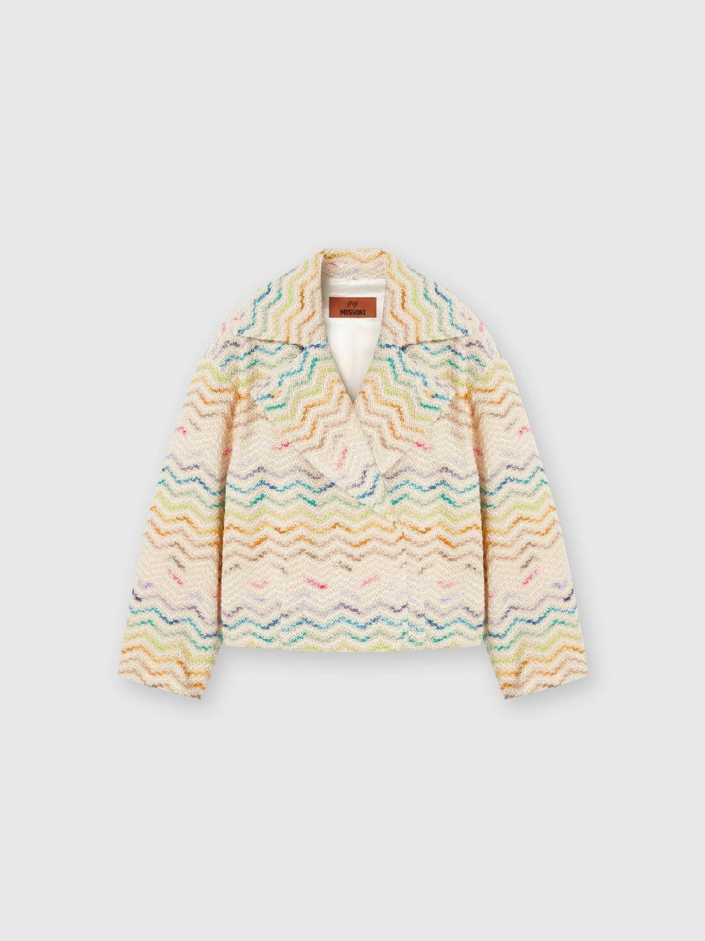 M Missoni Giacca in maglia chevron Qualità Garantita