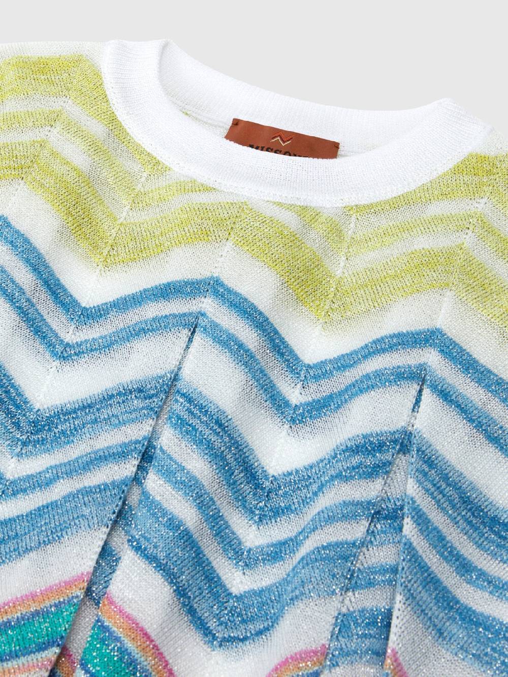 M Missoni Top senza maniche in maglia di misto viscosa lamé Promozione Limitata