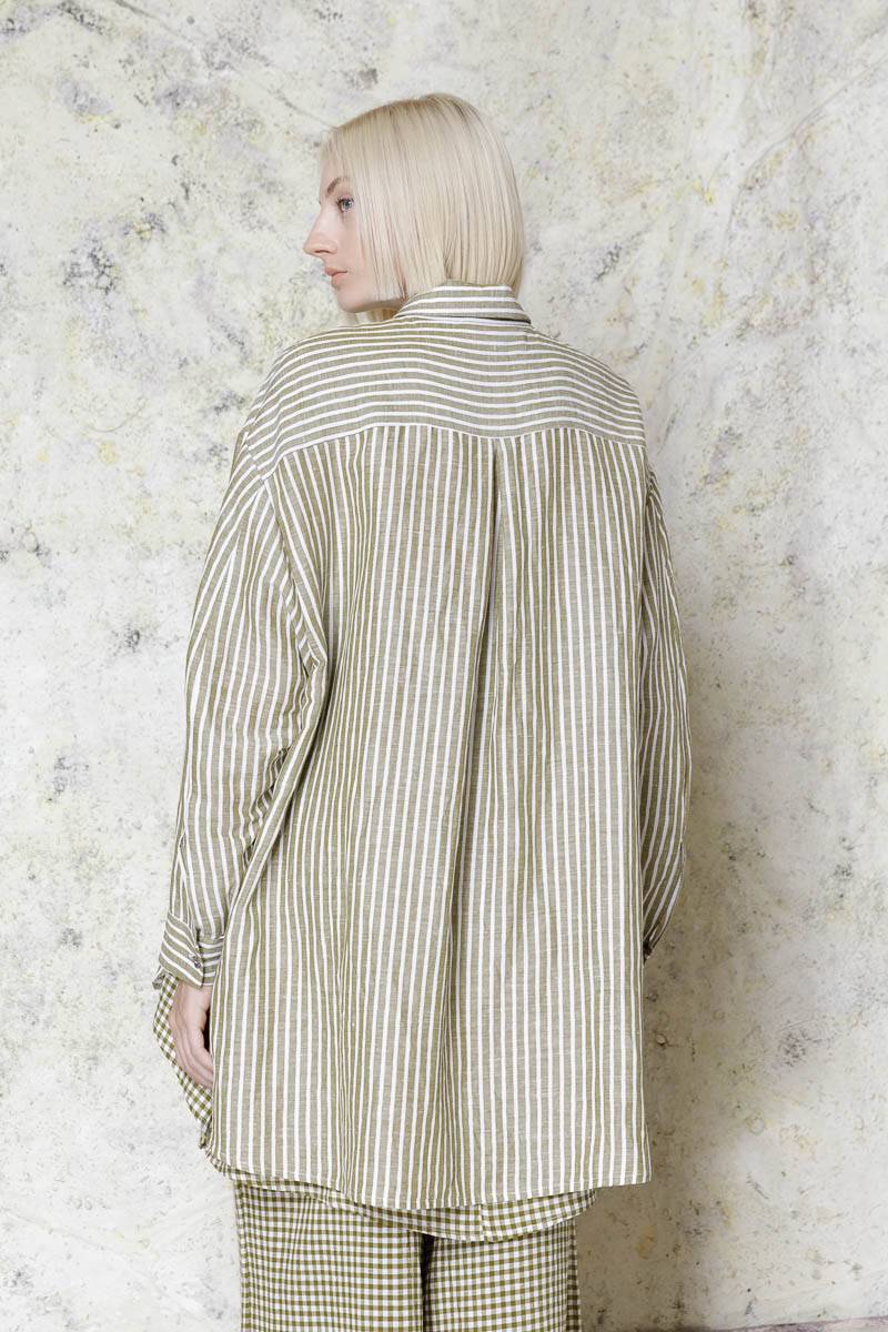 Opificio Neirami CAMICIA OVER MANICA LUNGA In Saldo