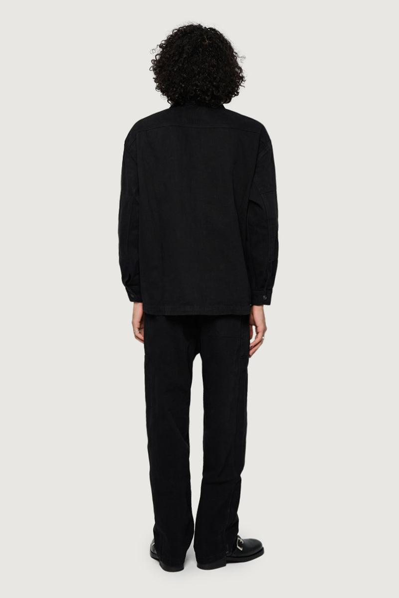 Paura ASH OVERSHIRT BLACK C41 X PAURA Vendite Flash