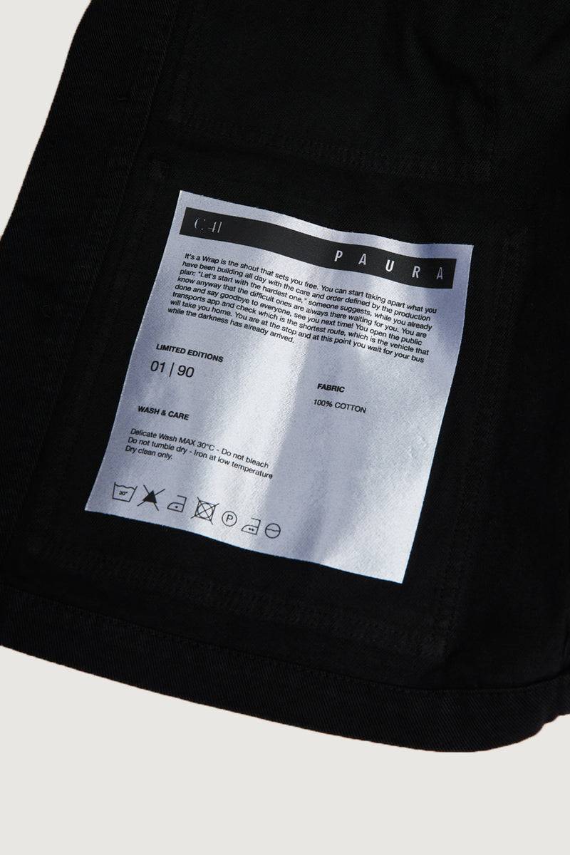 Paura ASH OVERSHIRT BLACK C41 X PAURA Vendite Flash