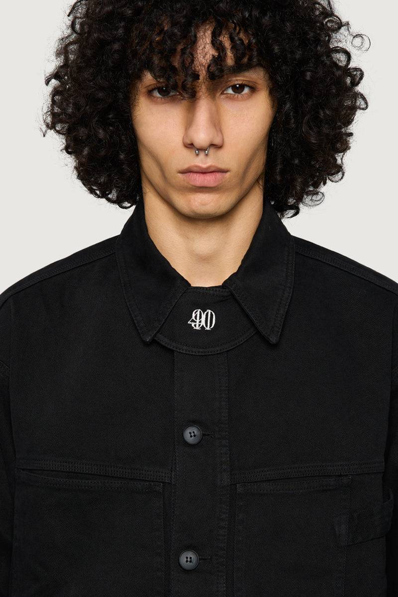 Paura ASH OVERSHIRT BLACK C41 X PAURA Vendite Flash