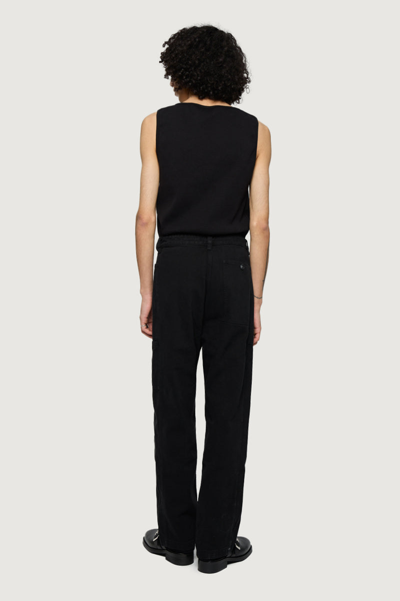 Paura BROCK WORKPANTS BLACK C41 X PAURA Negozio