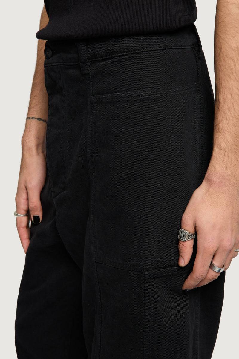 Paura BROCK WORKPANTS BLACK C41 X PAURA Negozio