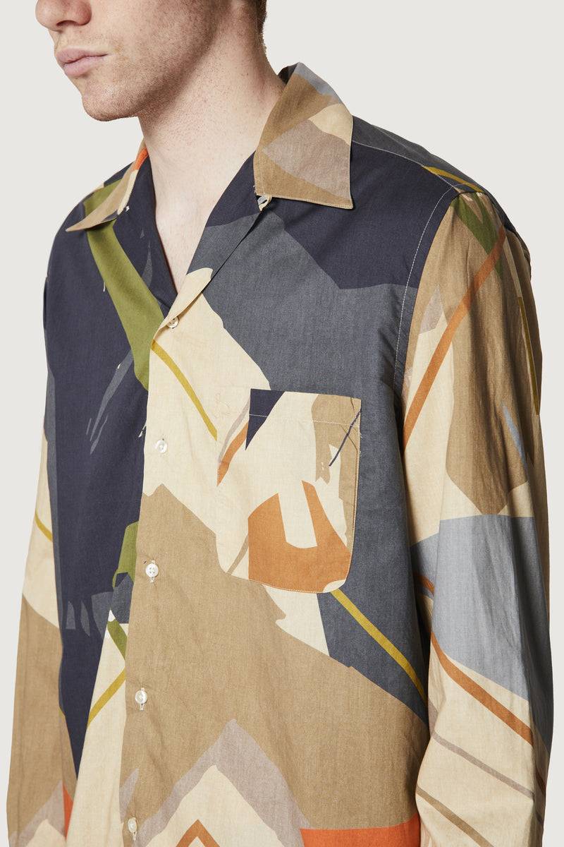 Paura AUSTIN SHIRT SAND CAMO Italy