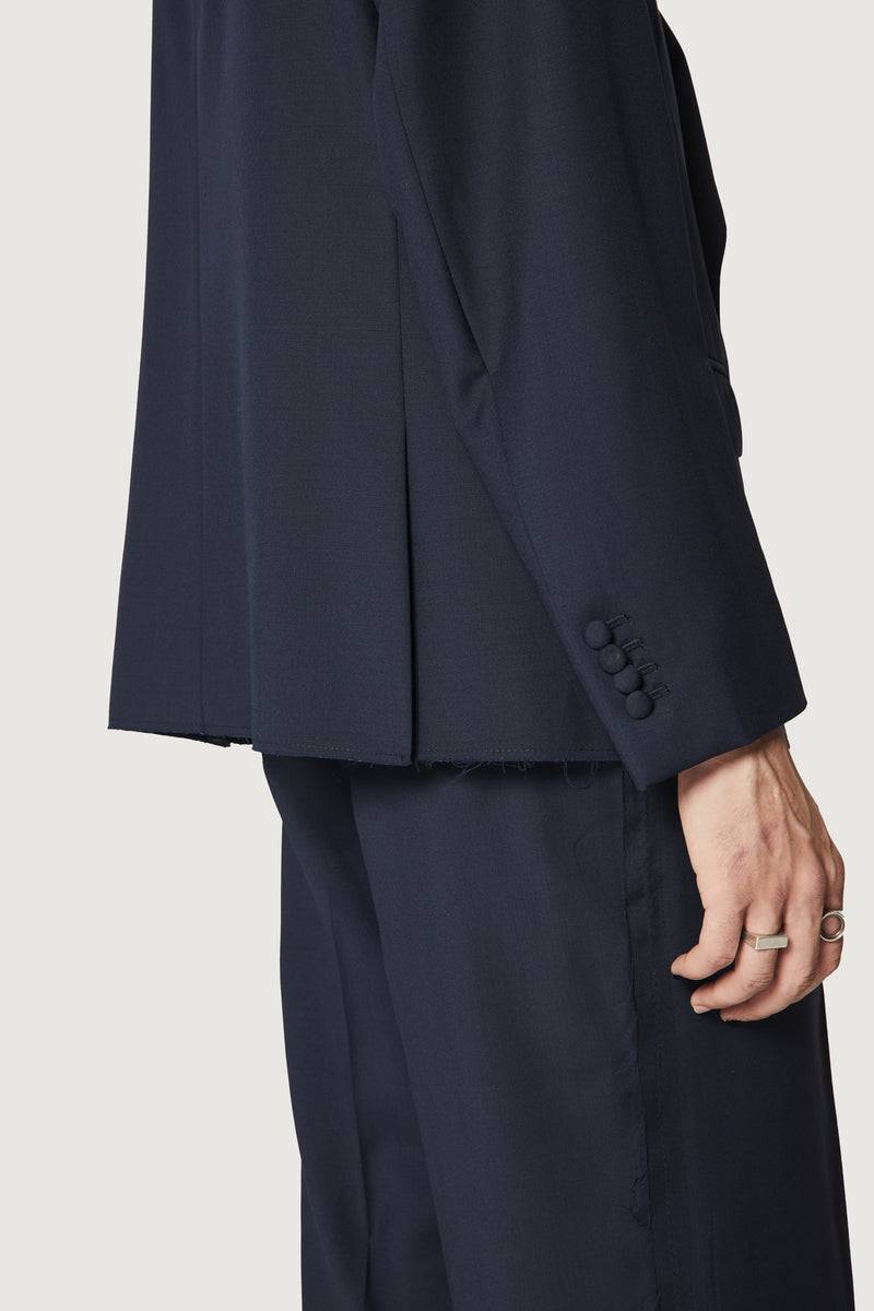 Paura CASSEL DOUBLEBREASTED SUIT JACKET DARK BLUE 2025