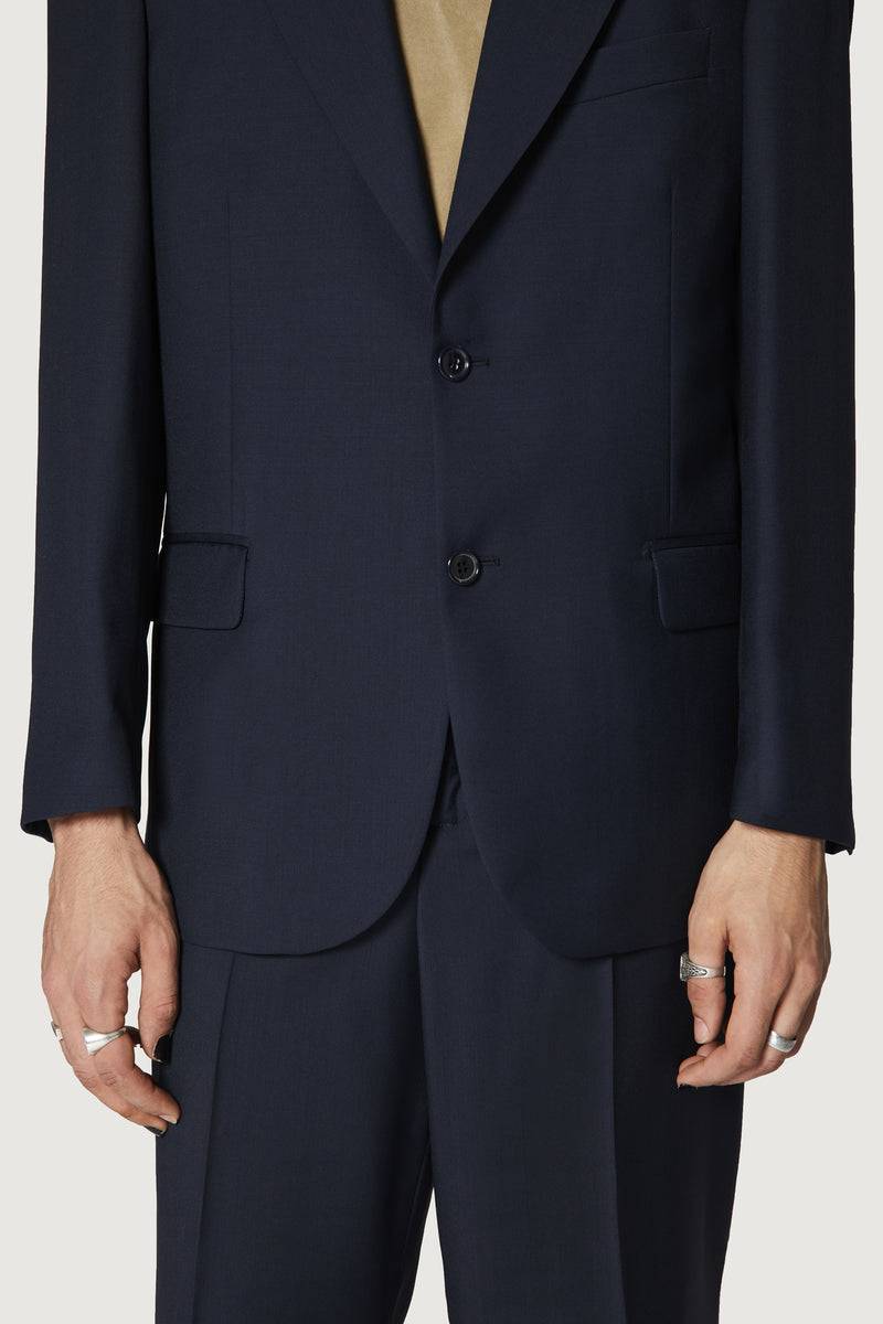 Paura CREW SINGLEBREASTED SUIT JACKET DARK BLUE Soddisfazione Garantita