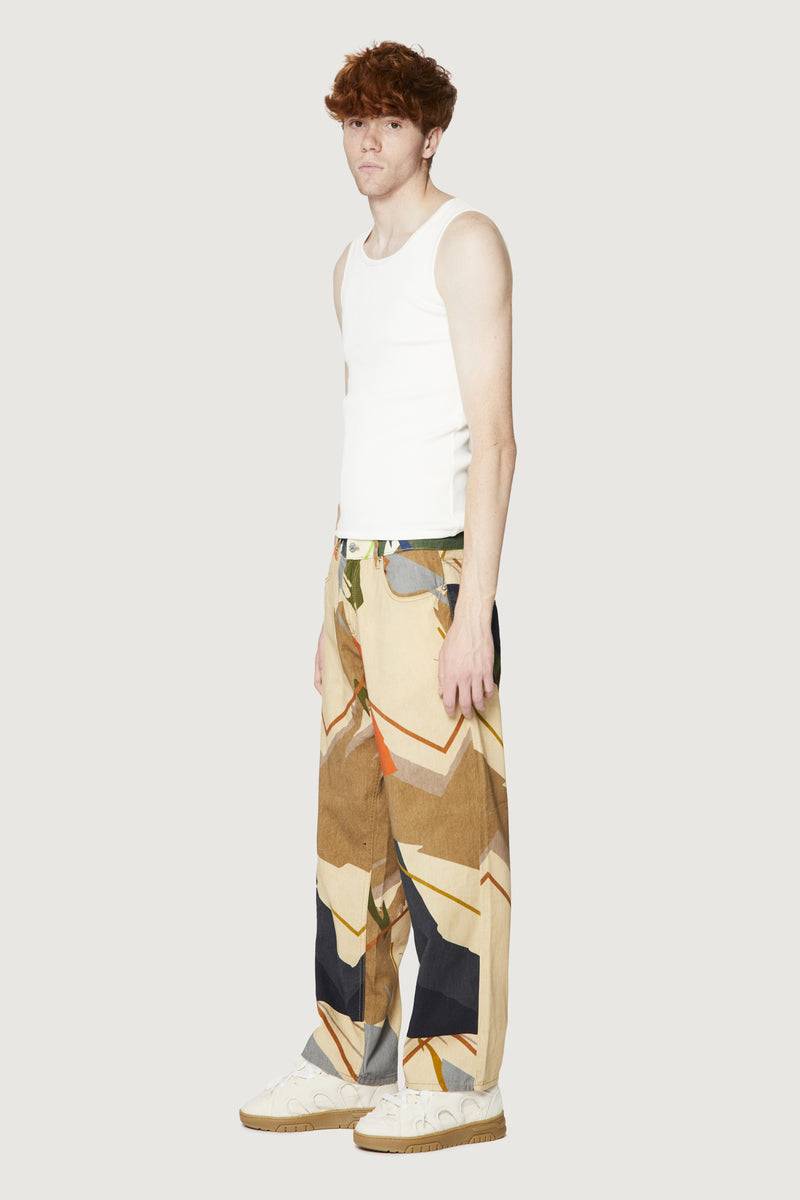 Paura DAVE 5 POCKETS SAND CAMO Qualità Garantita
