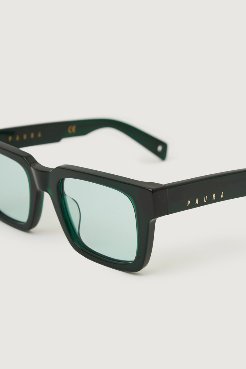 Paura DELIRIO SUNGLASSES BLACK GREEN/CELESTIAL LENS Negozi Online