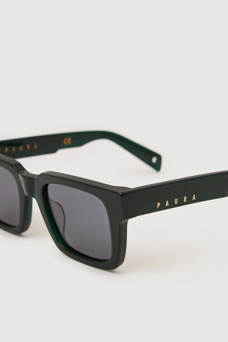 Paura DELIRIO SUNGLASSES BLACK GREEN/GREY LENS Acquista Ora