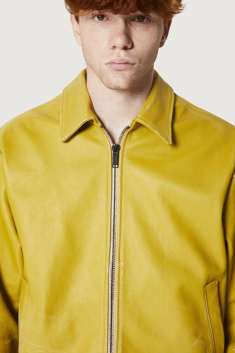 Paura EFREM LEATHER JACKET CEDAR Prezzo Ridotto