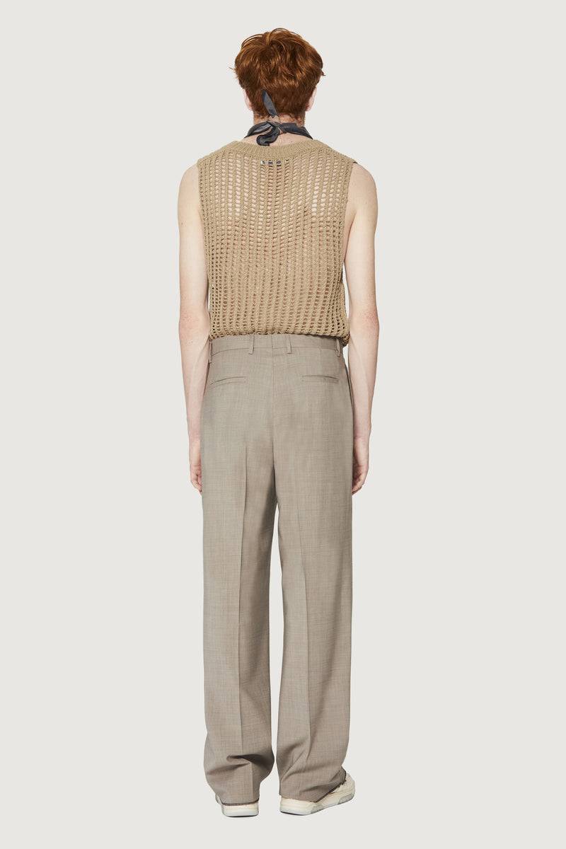 Paura EGON CLASSIC PANTS DOVE GREY Presa