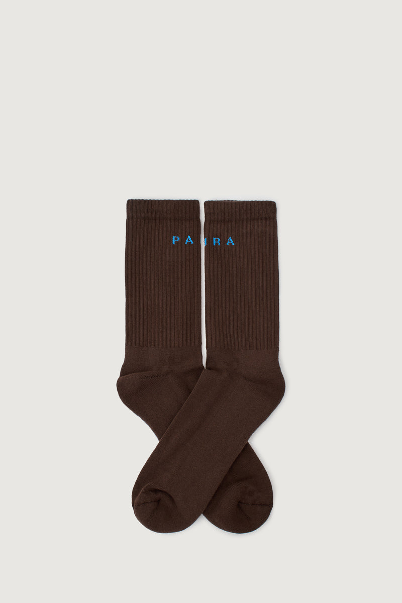 Paura ZEO SOCKS BI-PACK SKY BLUE/ CHOCOLATE Economico