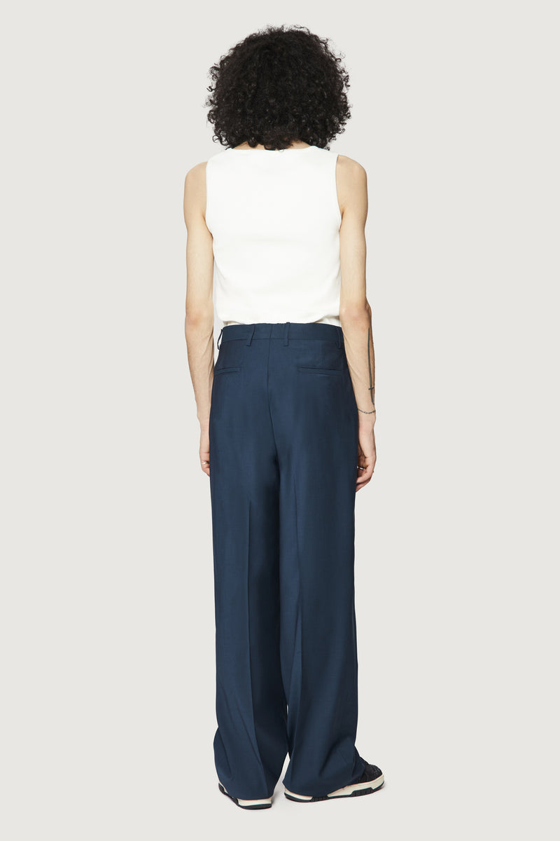 Paura EGON CLASSIC PANTS PETROLEUM Online