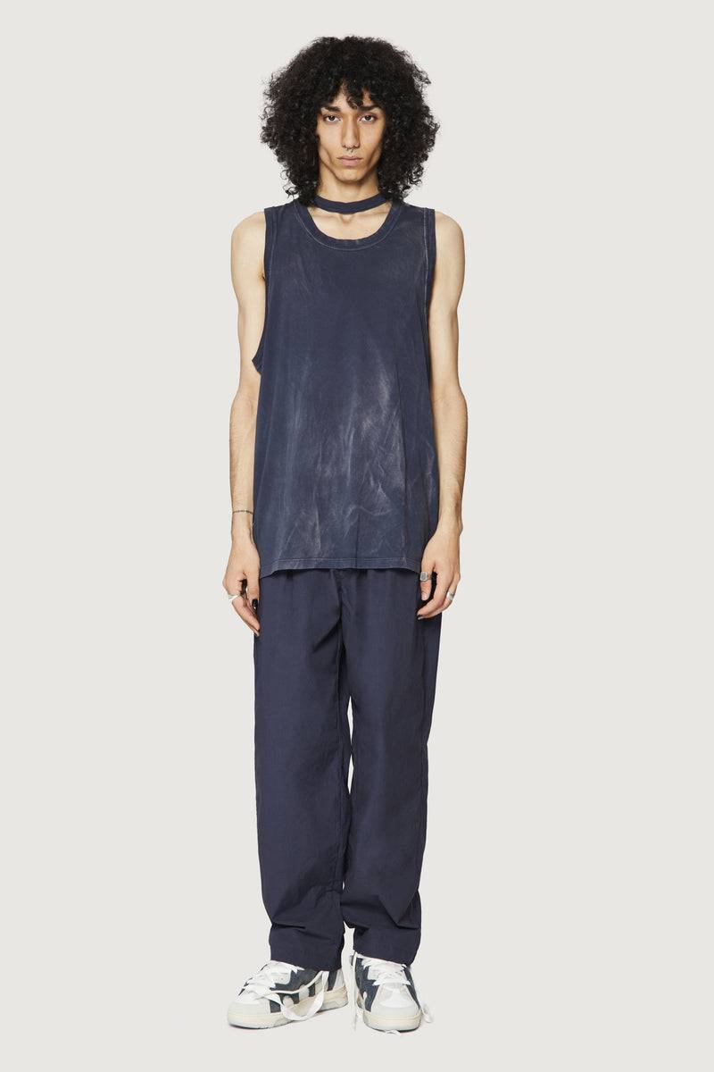 Paura HUGO TANK TOP DARK BLUE