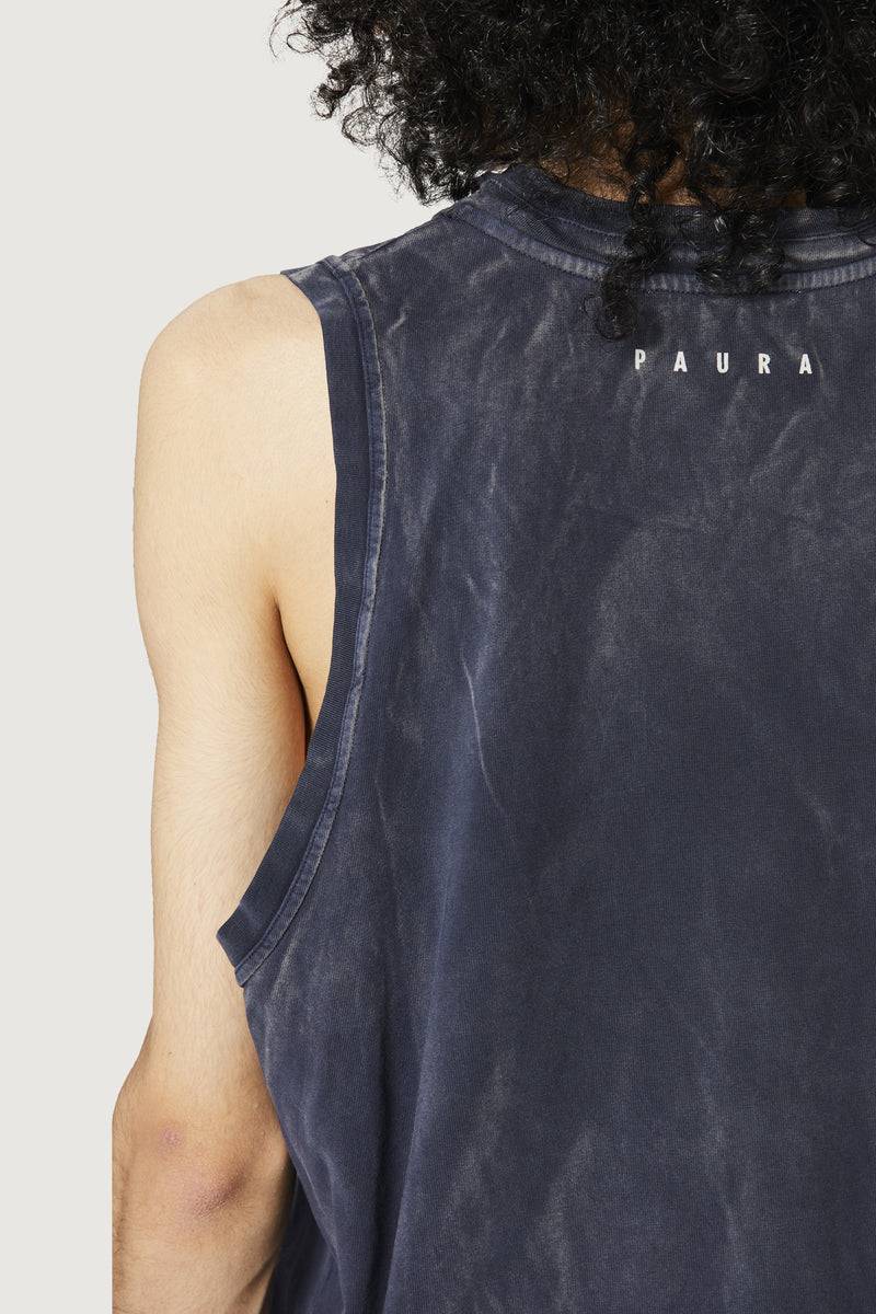 Paura HUGO TANK TOP DARK BLUE I Più Venduti