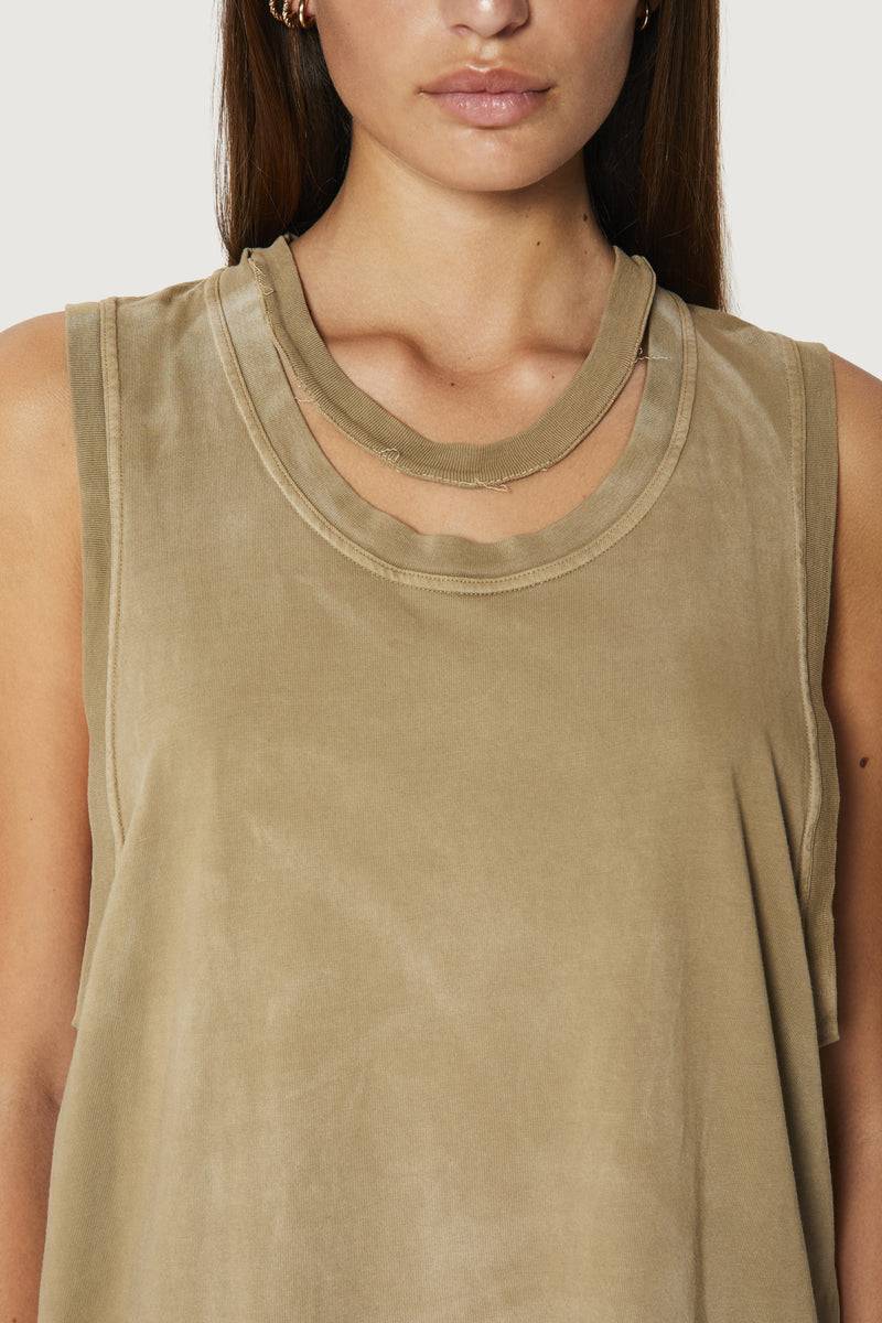 Paura HUGO TANK TOP MUD Vendite Flash