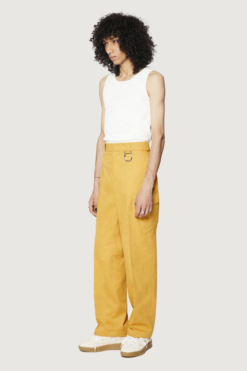 Paura JONIS CLASSIC PANTS OCHER 2025