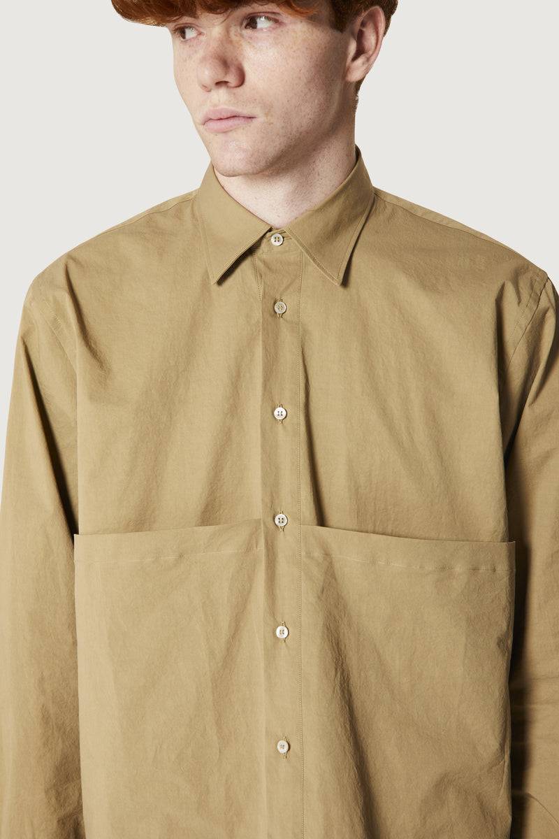 Paura KONIA OVERSIZED SHIRT MUD Soddisfazione Garantita