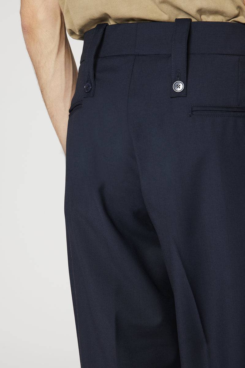 Paura KYROS CLASSIC PANTS DARK BLUE Qualità Garantita