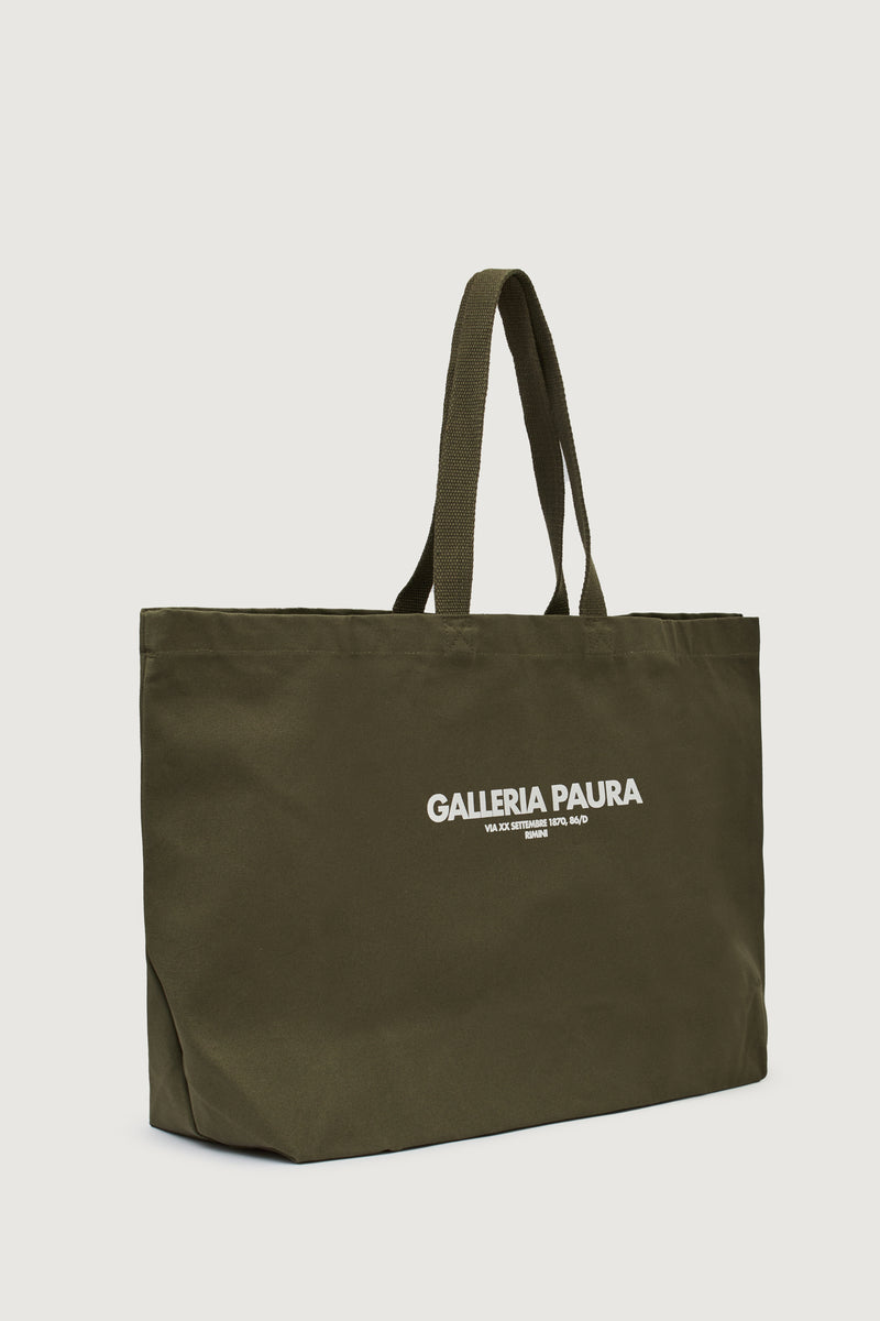 Paura NORA TOTE BAG MILITARY GREEN Negozio