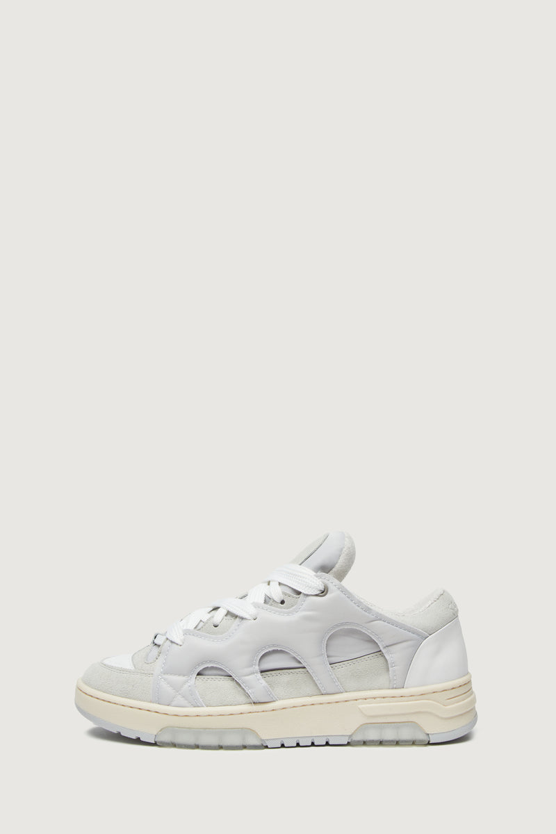 Paura SANTHA MODEL 1 - LIGHT GREY/OFF WHITE NYLON
