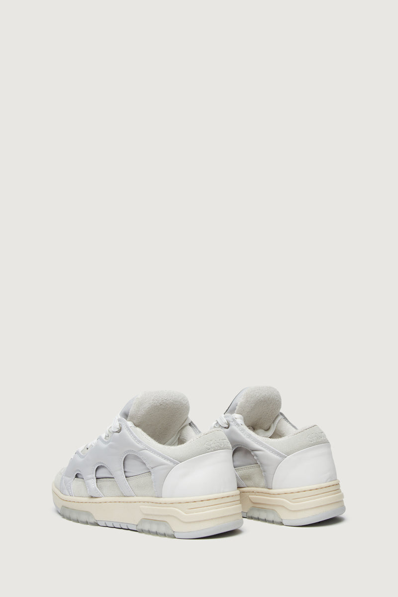 Paura SANTHA MODEL 1 - LIGHT GREY/OFF WHITE NYLON Affare Del Giorno