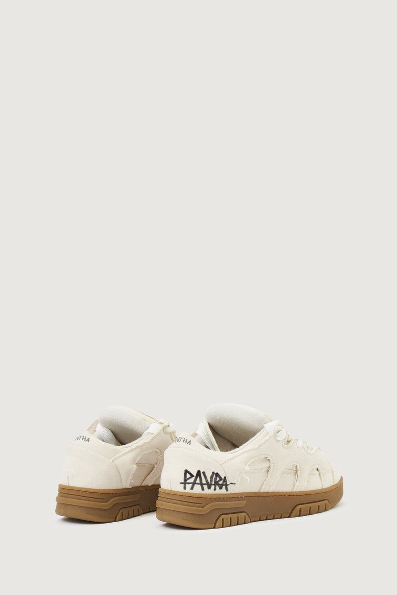 Paura SANTHA X PAURA MODEL 1 - OFF WHITE DESTROYED Saldi